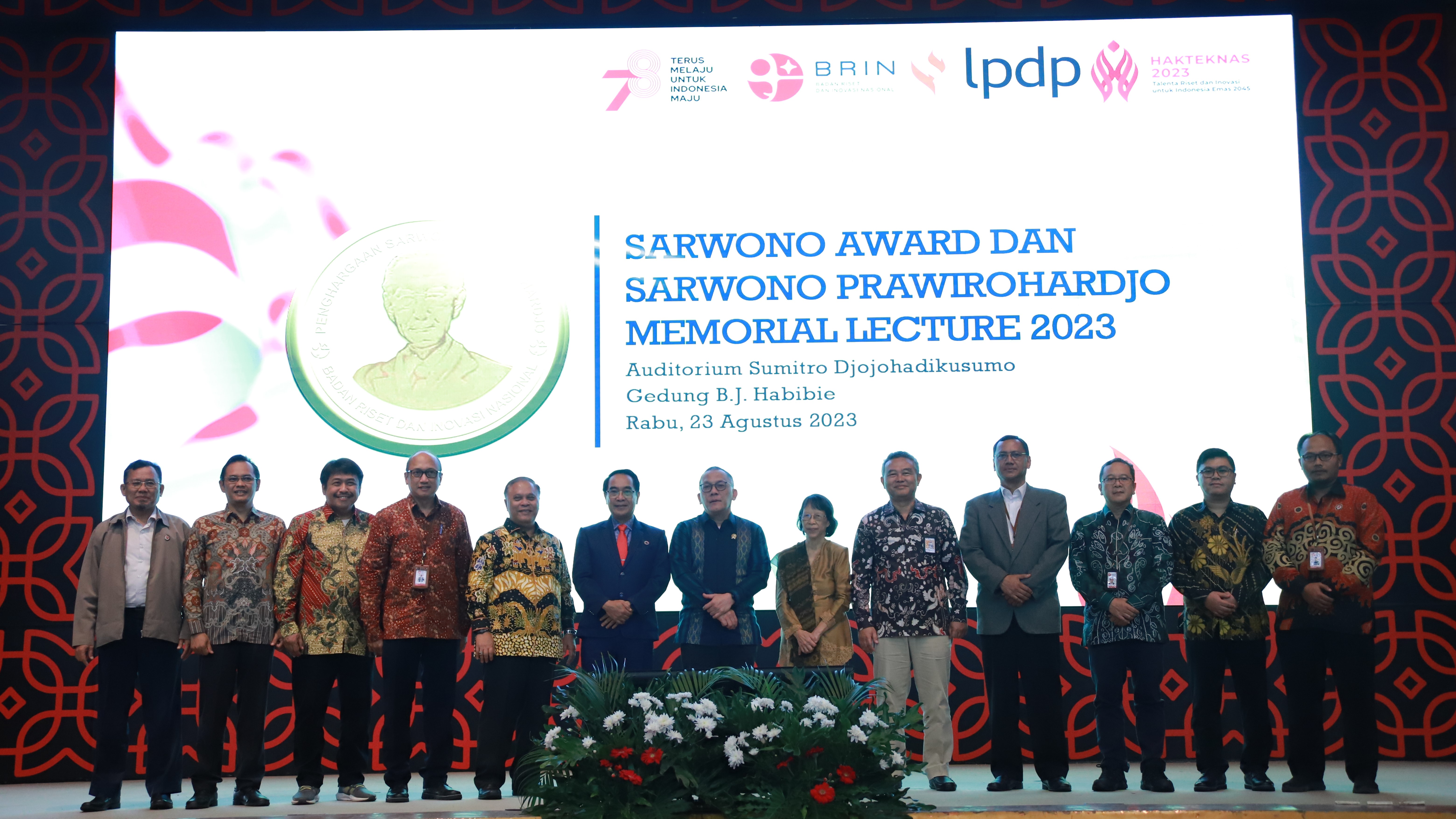 Pertama Kalinya LPDP Ikut Berikan Sarwono Award 2023, Wujud Apresiasi Tinggi kepada Ilmuwan