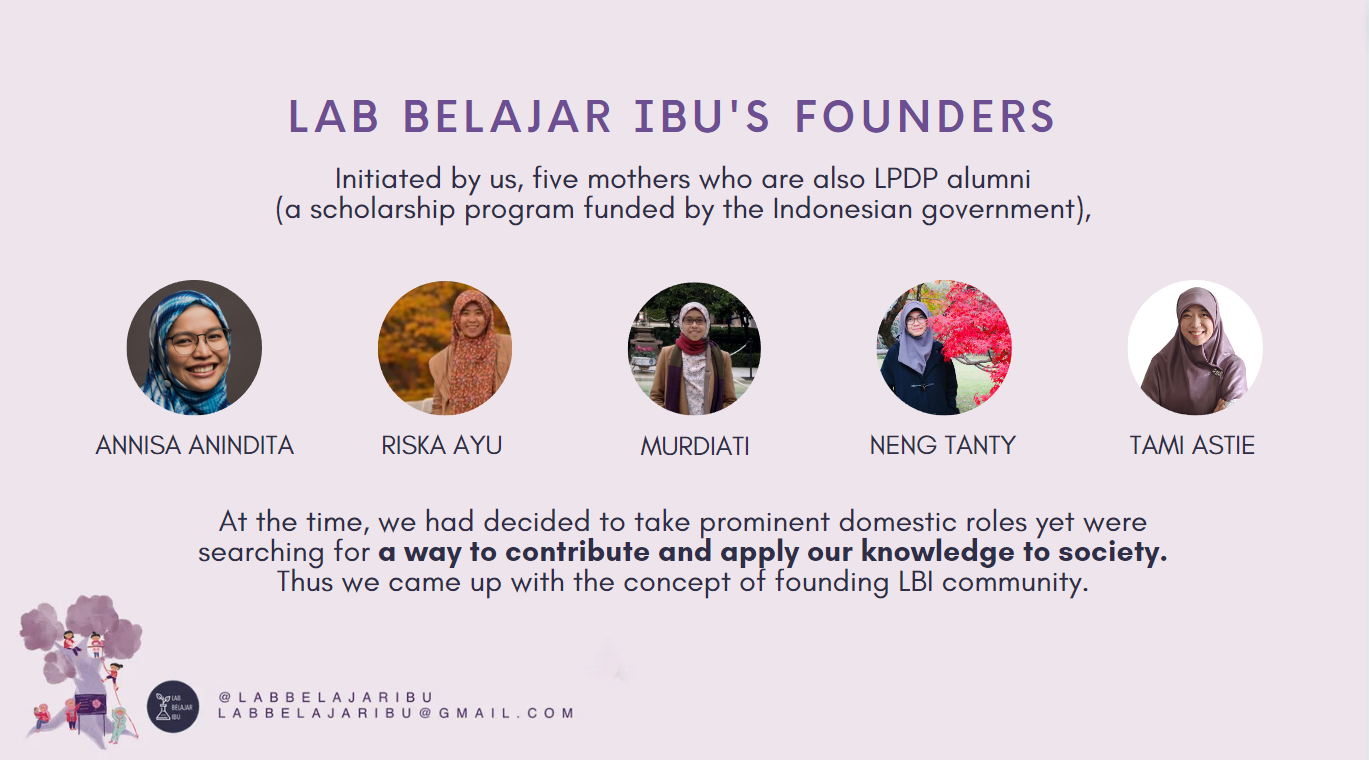 Lab Belajar Ibu, Learning Together, Going Beyond the Role of Homemakers