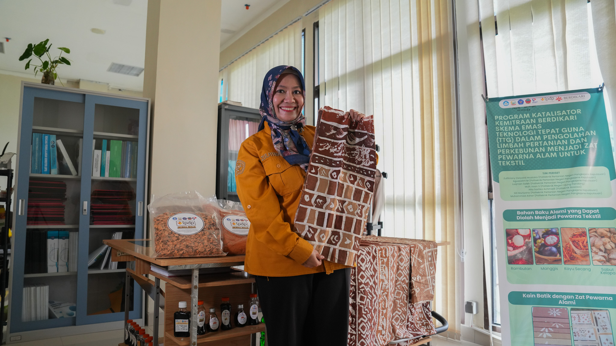 ZAPA Emas, Inovasi Pewarna Kain Alami yang Ubah Limbah Jadi Peluang Kemandirian Ekonomi