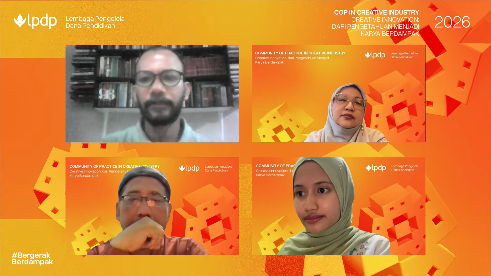 Gelar CoP Industri Kreatif untuk Tingkatkan Masa Depan Ekonomi Kreatif, LPDP Hadirkan Tokoh Perfilman dan Sastra