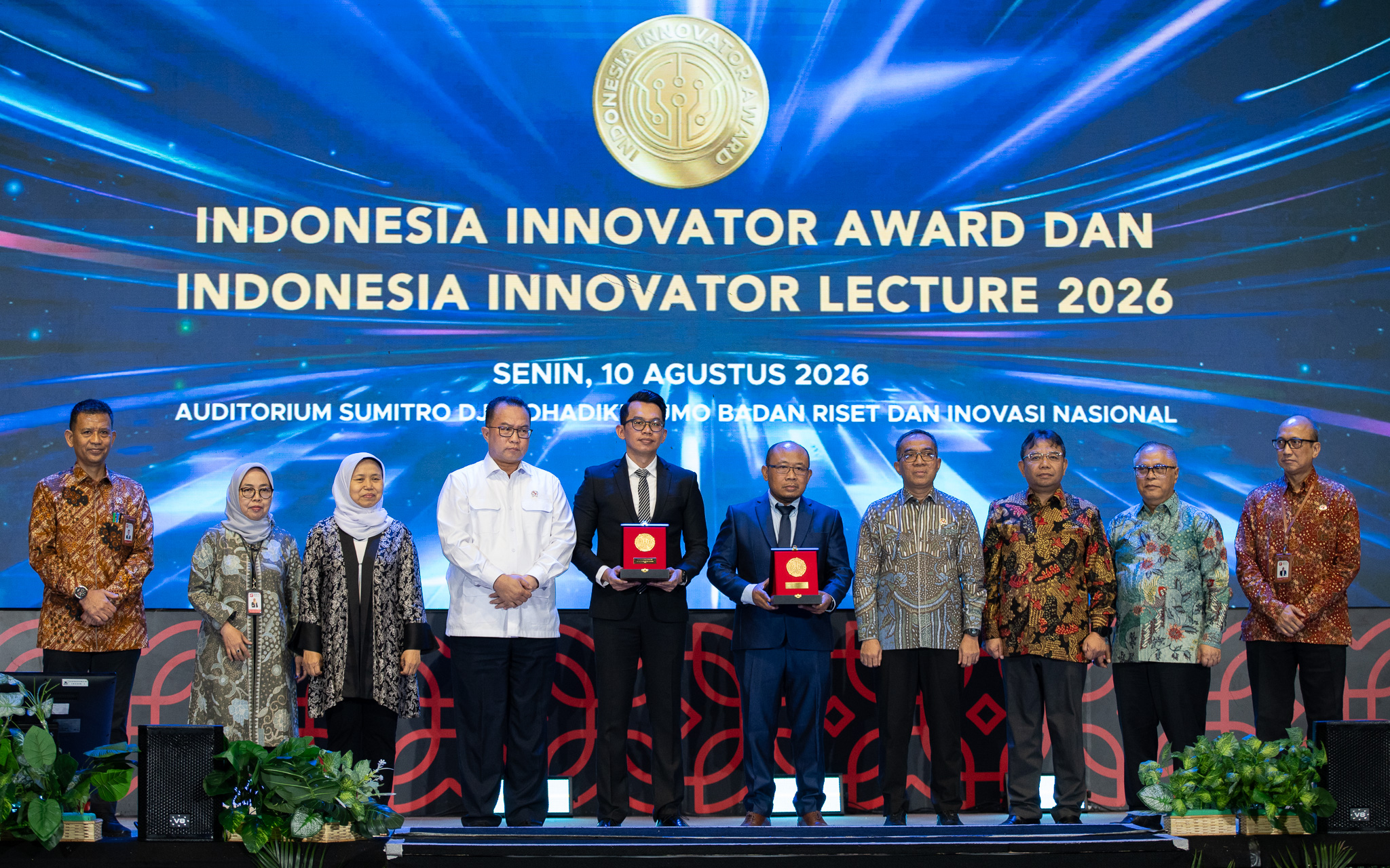 Kolaborasi LPDP dengan BRIN, Periset Baterai Nasional Agus Purwanto Raih Indonesia Innovator Award 2026