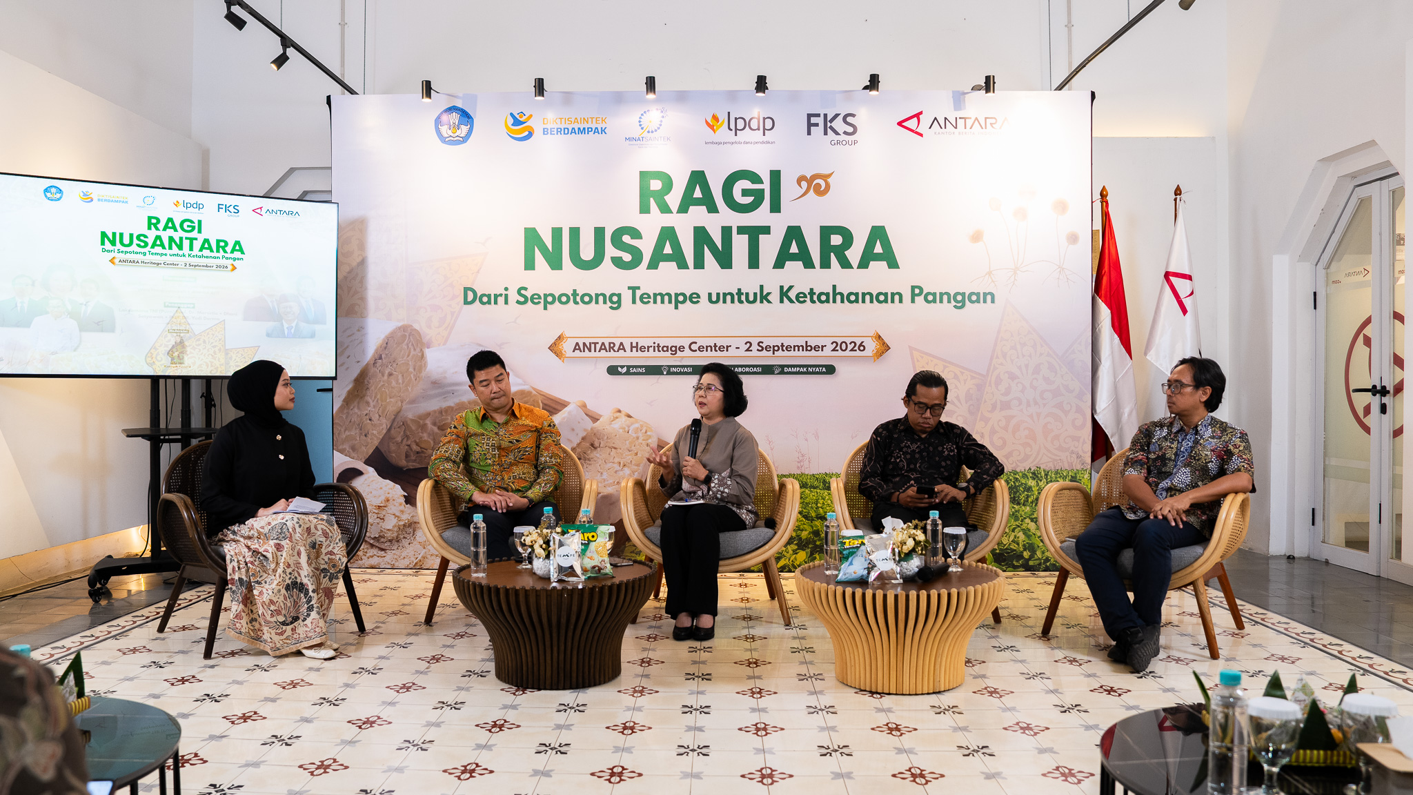 Membangkitkan Kembali Keanekaragaman Tempe Nusantara, LPDP Danai Riset oleh Periset FMIPA UI